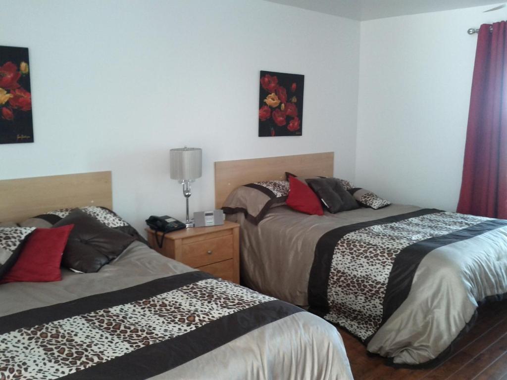 Motel Lac St-Jean Chambord Zimmer foto